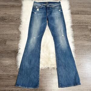 MOTHER Denim Jeans The Cruiser in Rought It Up Size 28 Boot Flare